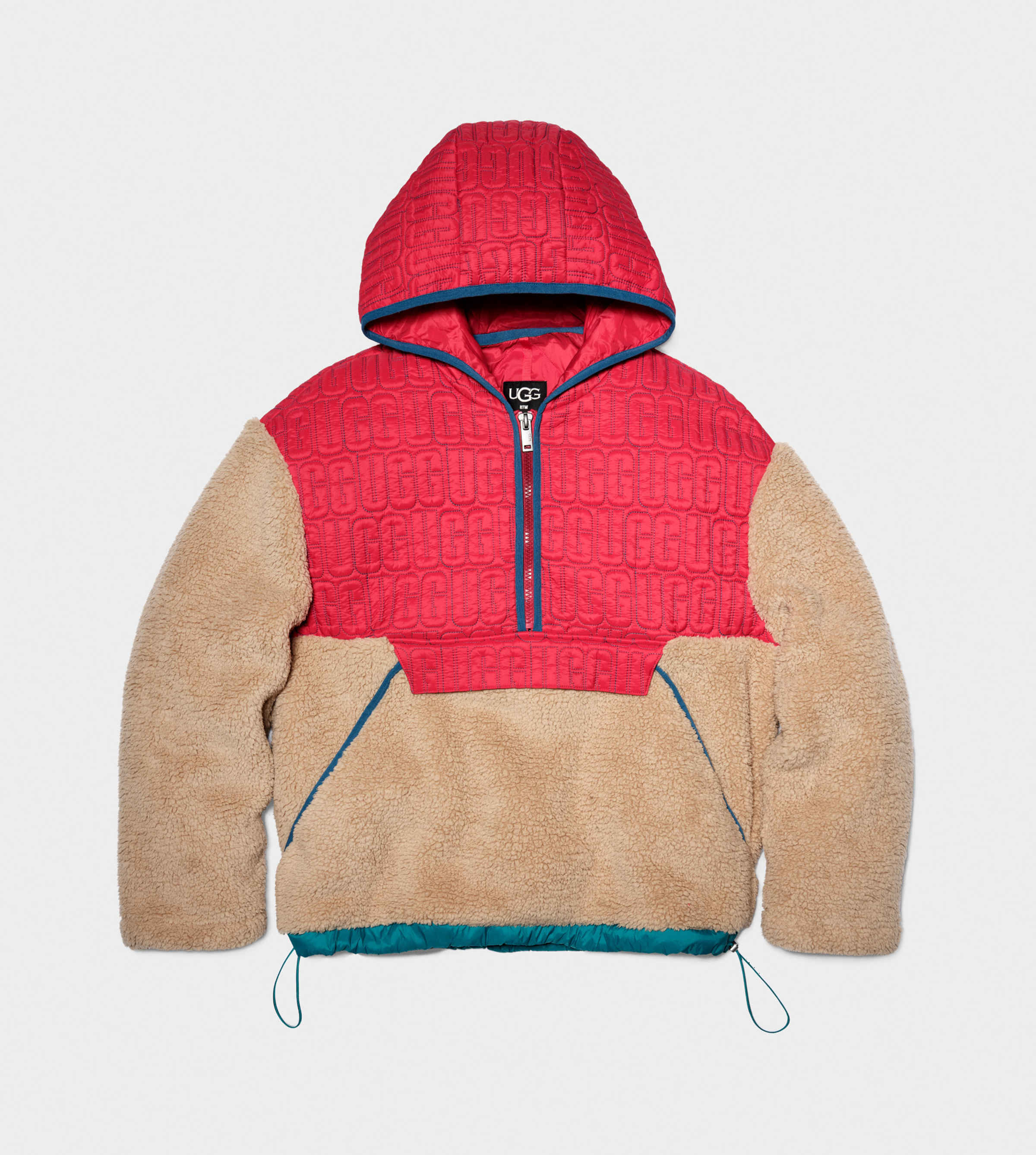 UGG Iggy Sherpa Half Zip Pullover for Men UGG